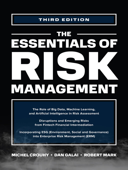 Cover image for The Essentials of Risk Management